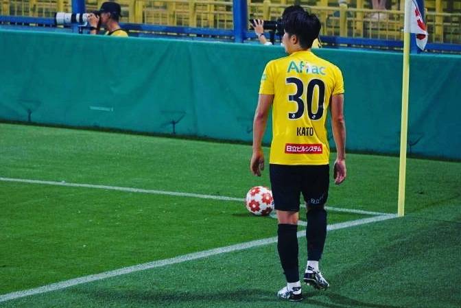 柏レイソル後ろ姿